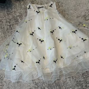 Handmade fluffy dress from Seoul Korea